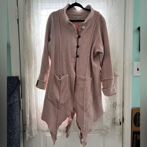 Blue Fish Dusty Rose Sherpa Jacket